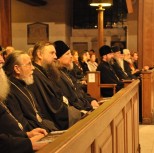 На выступлении хора Данилова монастыря в St. James Church. 19-10-2012