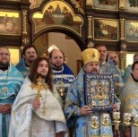 Духовенство после литургии June 4, 2013