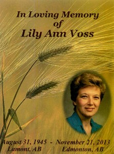 May Lily Ann’s memory be eternal!