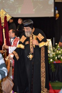 Pope Tawadros II. Edmonton. 17.09.2014