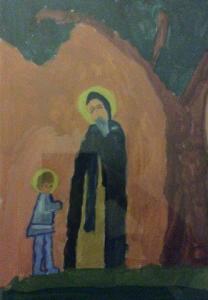 Как отрок Варфоломей научился читать Св. Писание. Даниел Мартинов, 6 лет