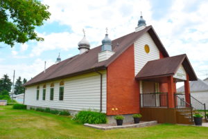 St. John the Baptist Russo-Greek Orthodox Church in Vegreville, Alberta