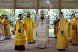 Служение Божественной литургии. Местность Восток. 23.07.2017