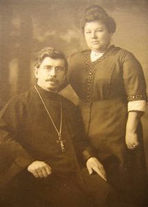 Протоиерей Александр Хотовицкий с матушкой