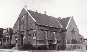 Нынешнее здание Петропавловского собора Православной Церкви в Америке. Монреаль. Фото 50-х гг. ХХв.