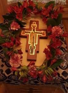 Крест Христов. Домовая часовня Всех святых. Калгари. 27.09.2017г.