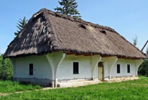 Русинский дом (хата). Конец ХIХв.Парк Лосиный остров. Альберта