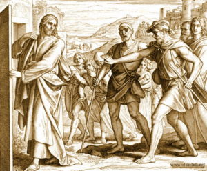 Christ's healing of two blind men (Mat. 9, 27-35)